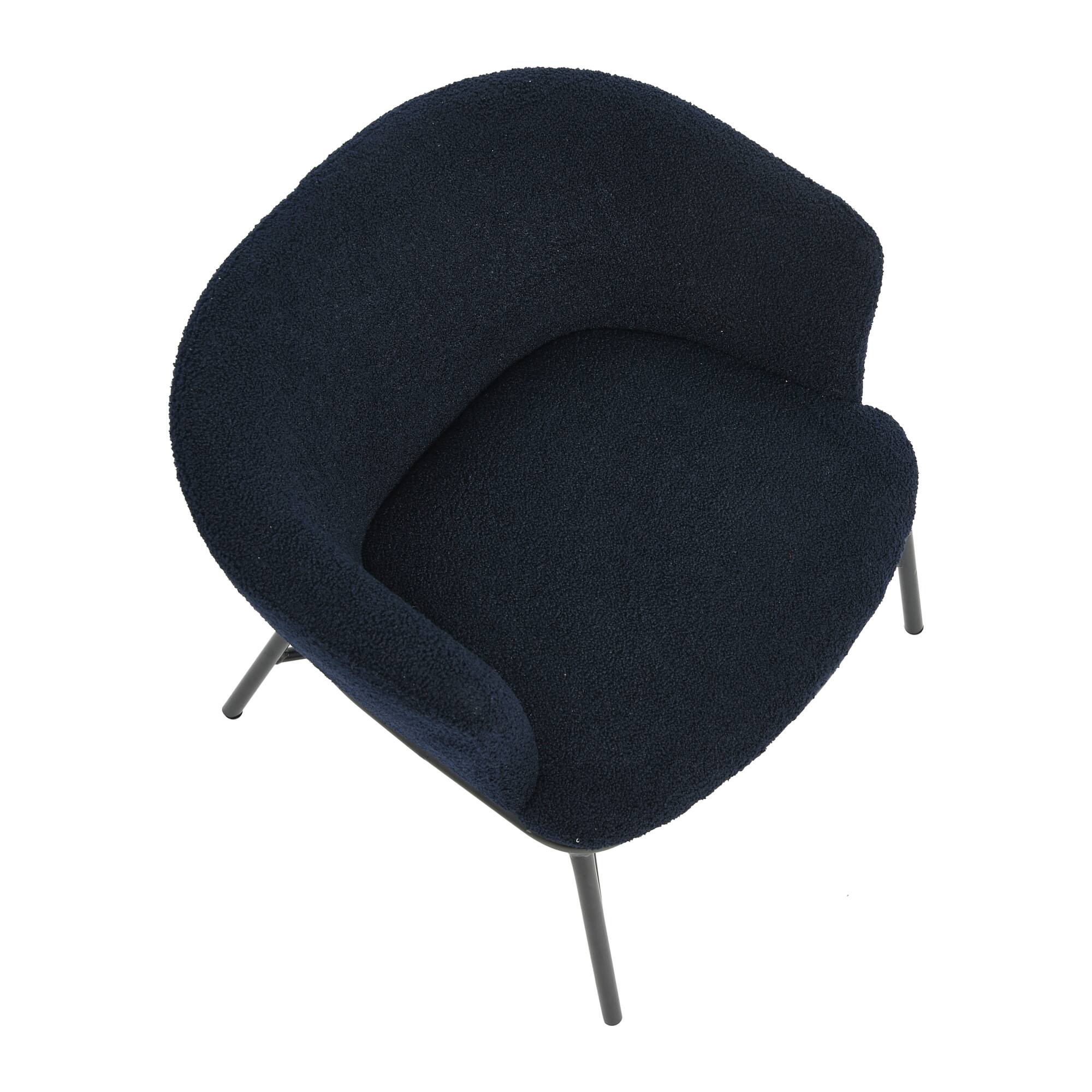 Hello Honey® Bowery Boucle Upholstered Accent Arm Chair